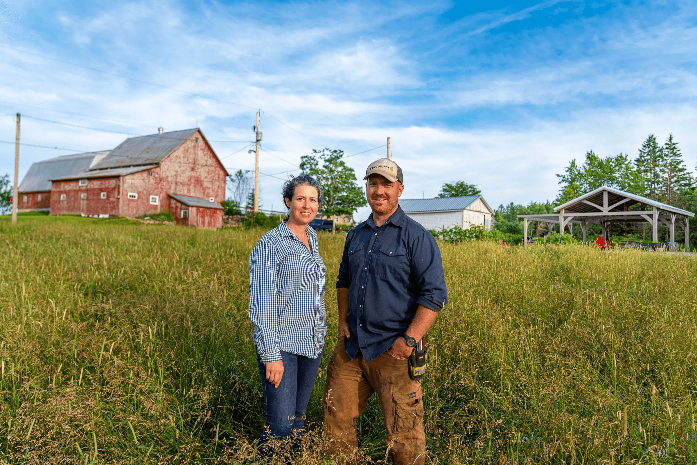 Dave Meister and Christina Caldwell